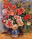 Pierre Auguste Renoir Bouquet painting